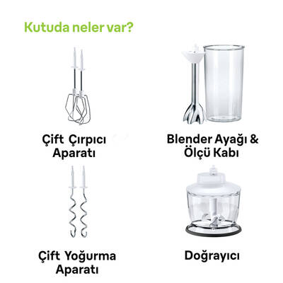 BRAUN HM5137WH EL MIKSERİ - 5