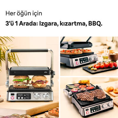 BRAUN MULTIGRILL 7 CG7020 IZGARA&TOST - 4