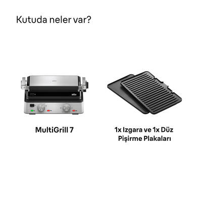 BRAUN MULTIGRILL 7 CG7020 IZGARA&TOST - 8