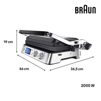 BRAUN MULTIGRILL 9 PRO CG9040 IZGARA&T. - 3
