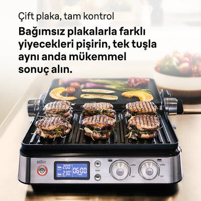 BRAUN MULTIGRILL 9 PRO CG9040 IZGARA&T. - 5