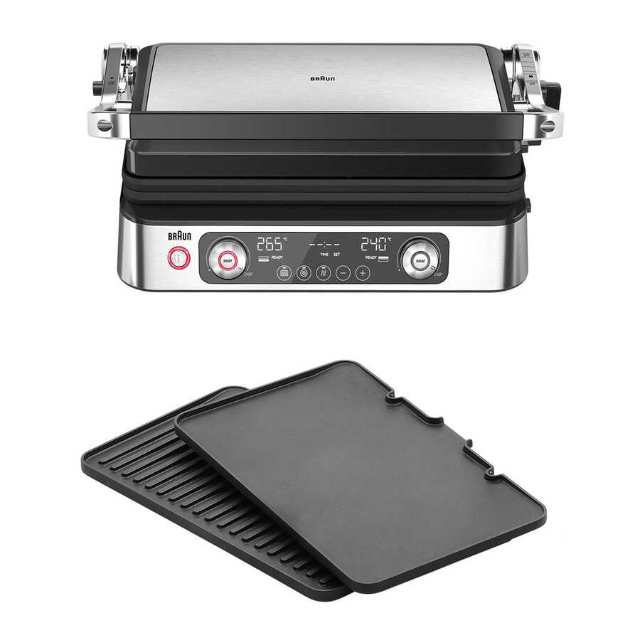 BRAUN MULTIGRILL 9 PRO CG9140 IZGARA&TOS