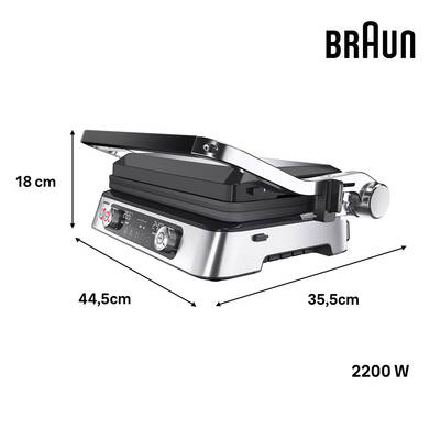BRAUN MULTIGRILL 9 PRO CG9140 IZGARA&TOS - 3