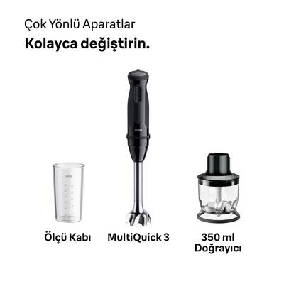 BRAUN MULTIQUICK 3 EL BLENDER MQ30201 - 9