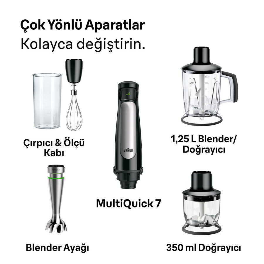 BRAUN MULTIQUICK 7 EL BLENDER MQ7045X - 4