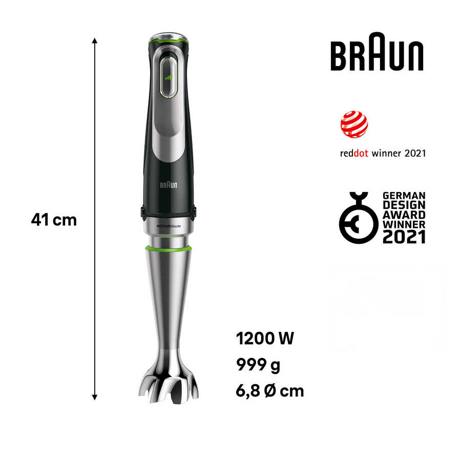 BRAUN MULTIQUICK 9 EL BLENDER MQ9187XLI - 3