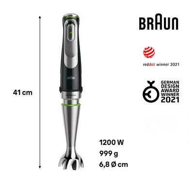 BRAUN MULTIQUICK 9 EL BLENDER MQ9187XLI - 3