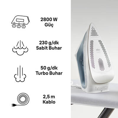 BRAUN TEXSTYLE7 BUHARLI ÜTÜ SI7088GY - 4