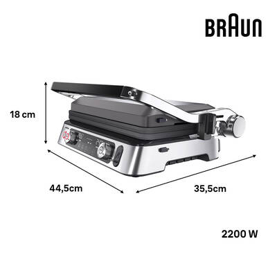 BRAUN MULTIGRILL 9 PRO CG9167 IZGARA&TO. - 3