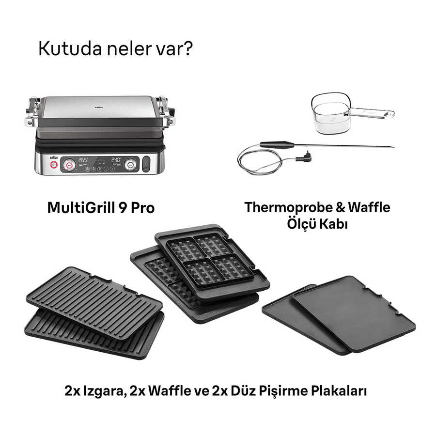BRAUN MULTIGRILL 9 PRO CG9167 IZGARA&TO. - 8