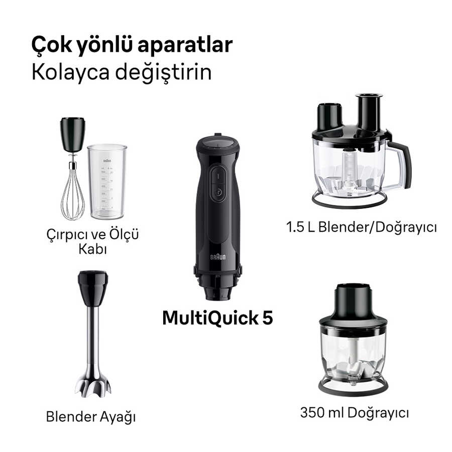MULTIQUICK MQ50813M 5 EL BLENDER - 3