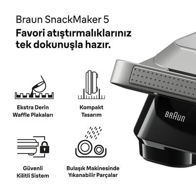 SNACKMAKER 5 SM5006 SILVER TOST M. - 2