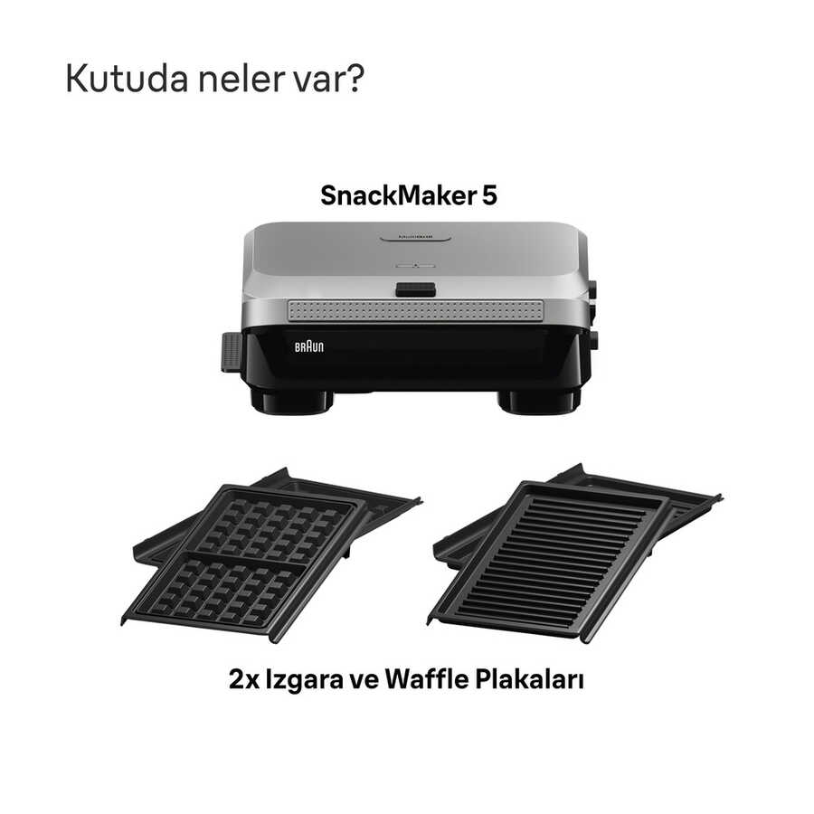SNACKMAKER 5 SM5006 SILVER TOST M. - 7