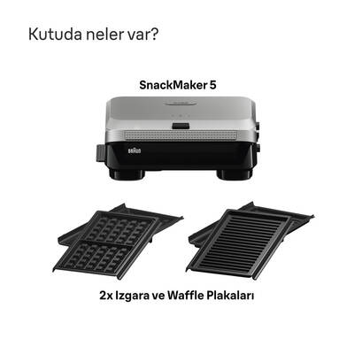 SNACKMAKER 5 SM5006 SILVER TOST M. - 7